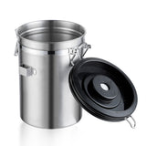 Stainless Steel Airtight  Storage Bottles Jars For Coffee Bean