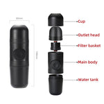 Portable Outdoor Handheld Pressure Coffee Machine Pressing Cup For Travel
